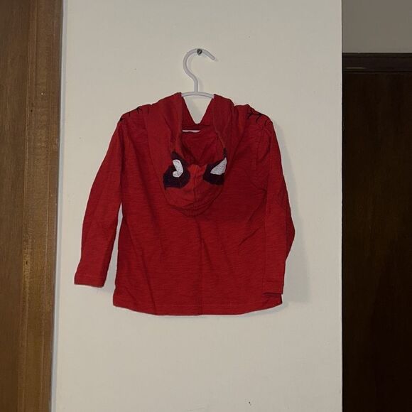 Baby gap 2 year Spider-Man hooded shirt - Picture 2 of 2